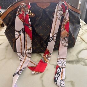 Set of 2️⃣ Twilly Scarves for Louis Vuitton Vintage Bag Handles